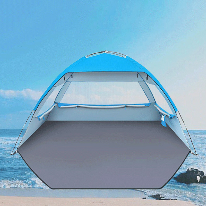 Tienda de campaña de playa impermeable de una sola capa