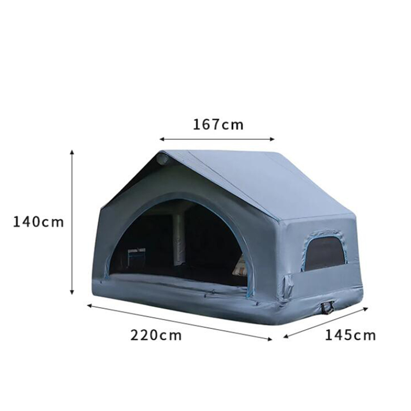 Tienda de techo inflable de doble capa