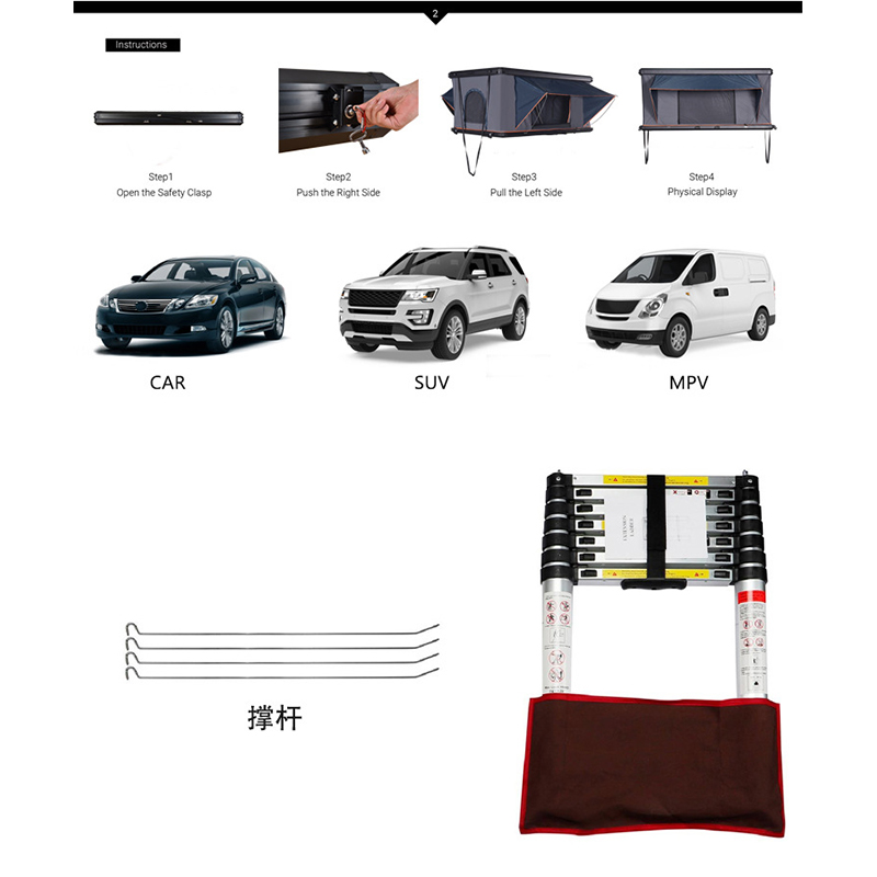 Tienda de campaña Ridge de apertura rápida sin construcción