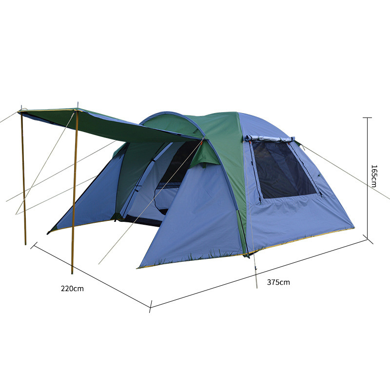 Tienda de playa impermeable para tres estaciones