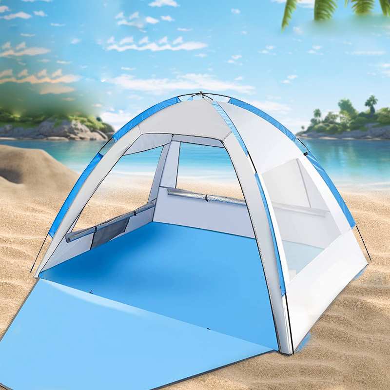 Tienda de playa automática de apertura rápida