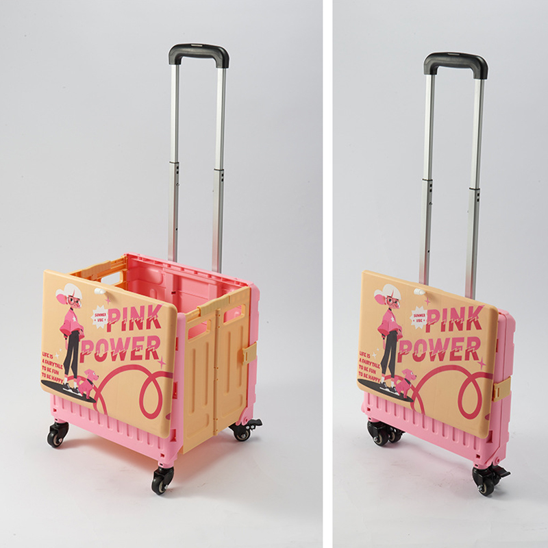 Carro de camping con funda