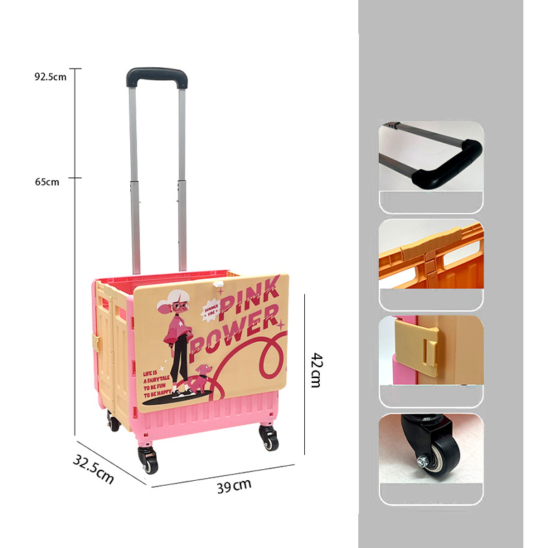 Carro de camping con funda