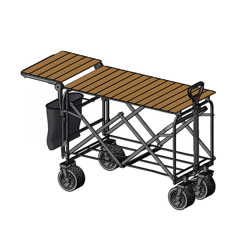 Carro de camping con ruedas para tanque