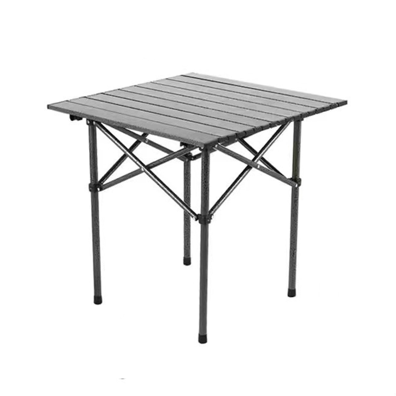 Mesa enrollable para acampar normal