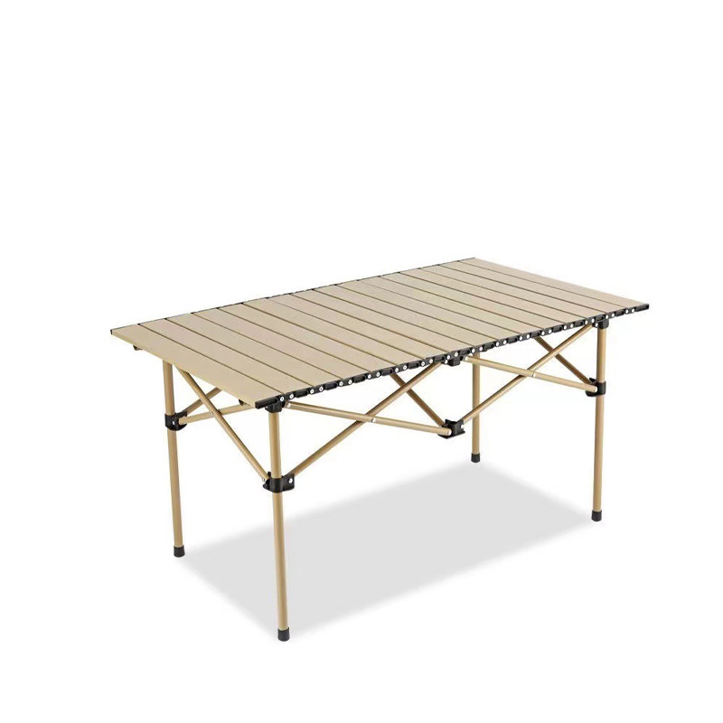 Mesa enrollable para acampar normal