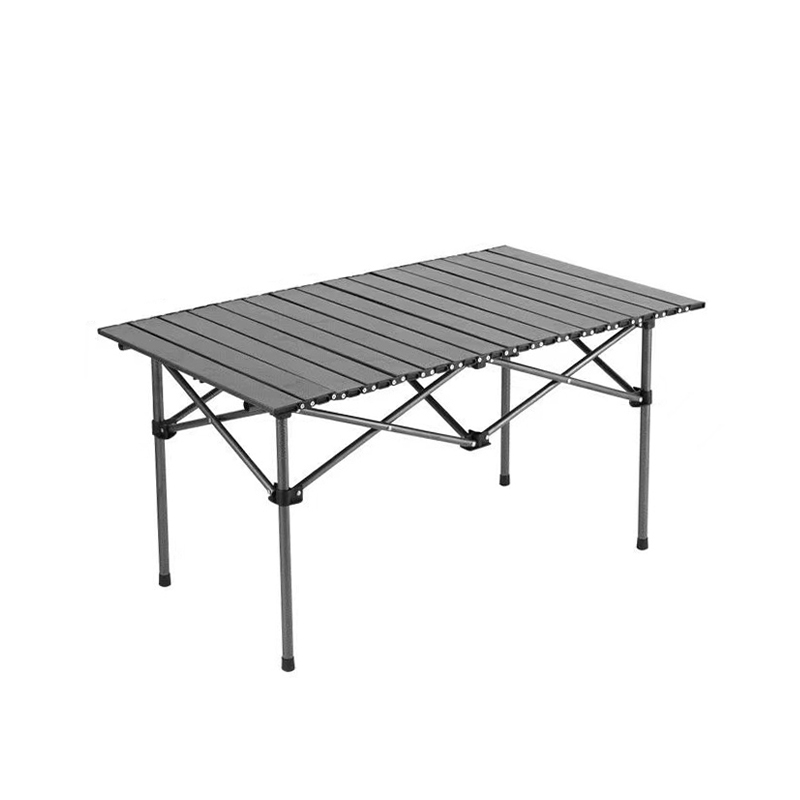 Mesa enrollable para acampar normal
