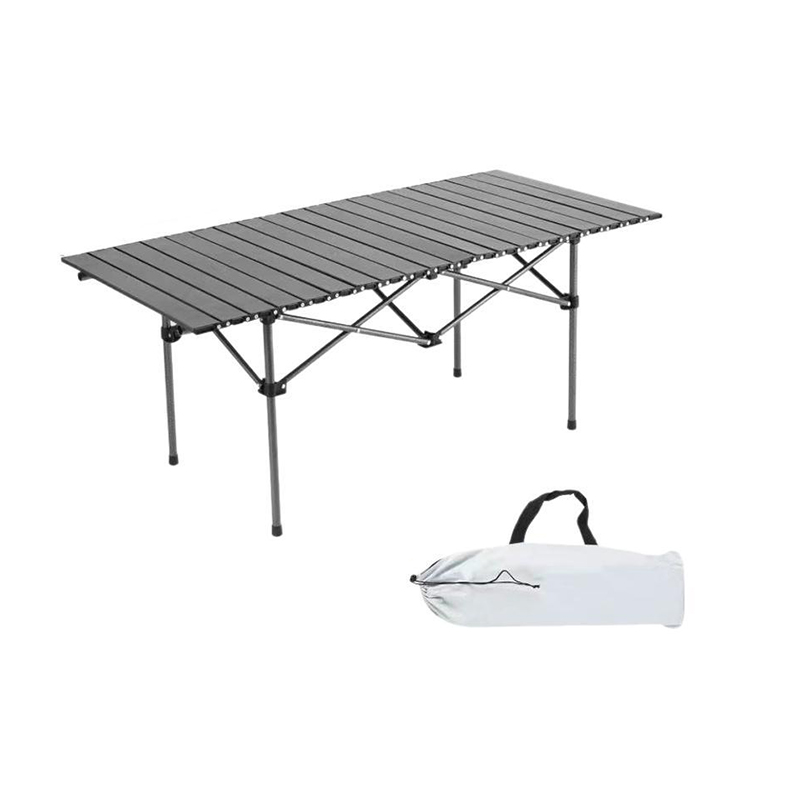 Mesa enrollable para acampar normal