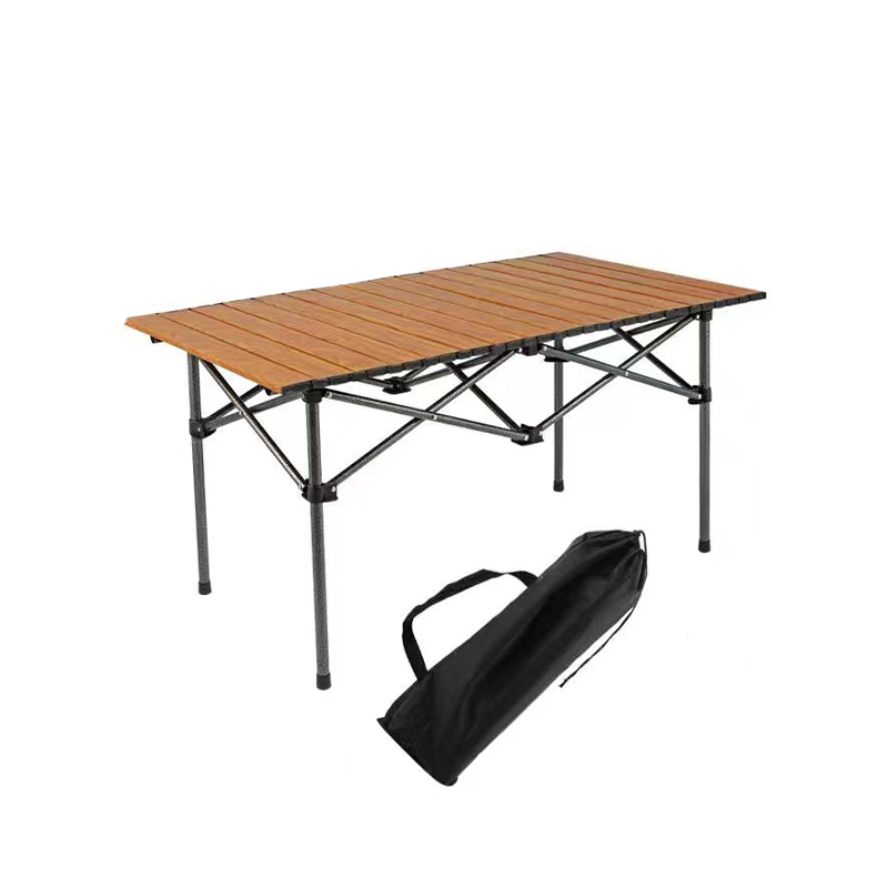 Mesa enrollable para acampar normal