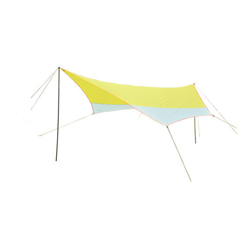 Toldo en forma de mariposa