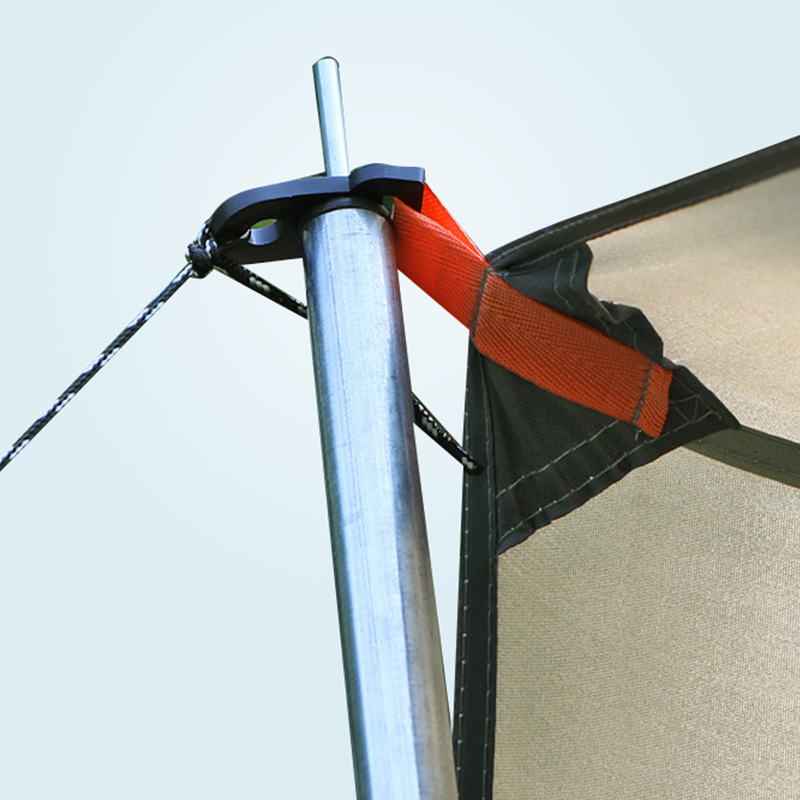 Toldo impermeable en forma de mariposa