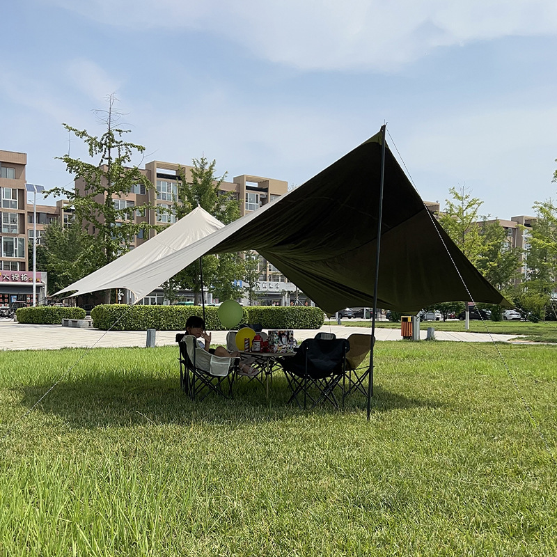 Toldo cuadrado de tela Oxford