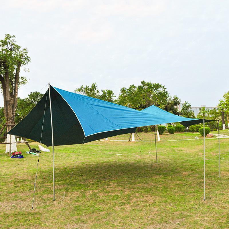 Toldo de algodón para varias personas