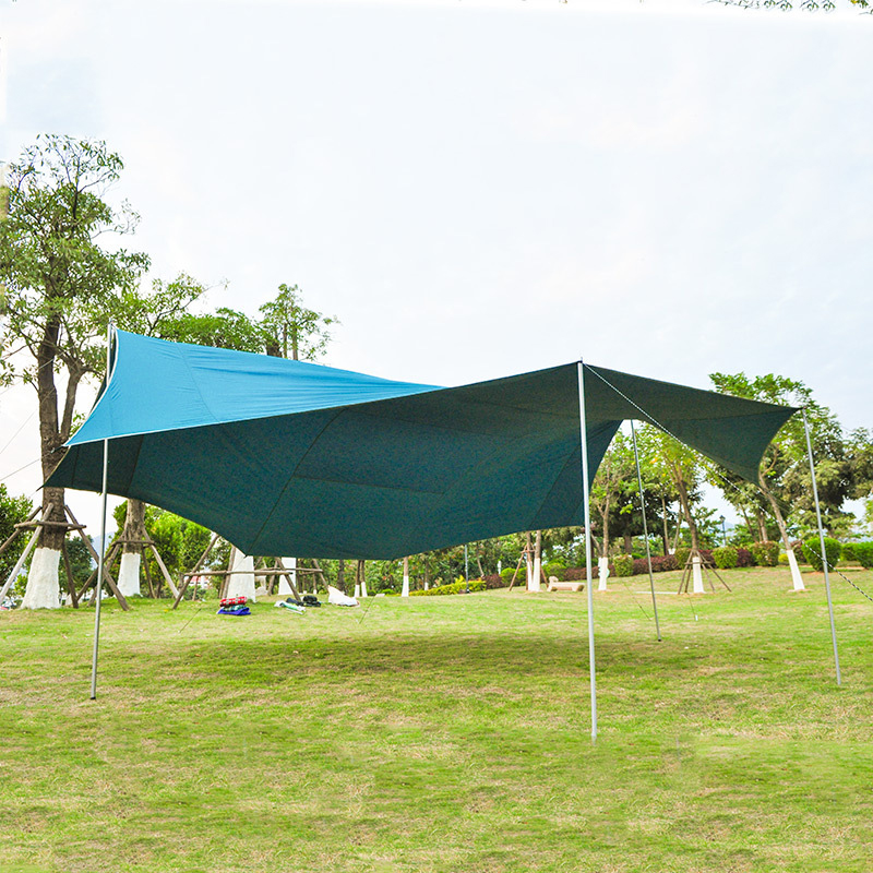 Toldo de algodón para varias personas