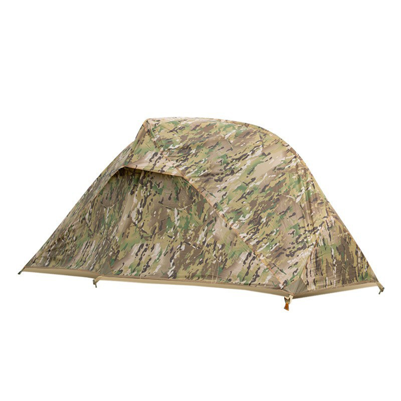 Tienda de campaña de camuflaje