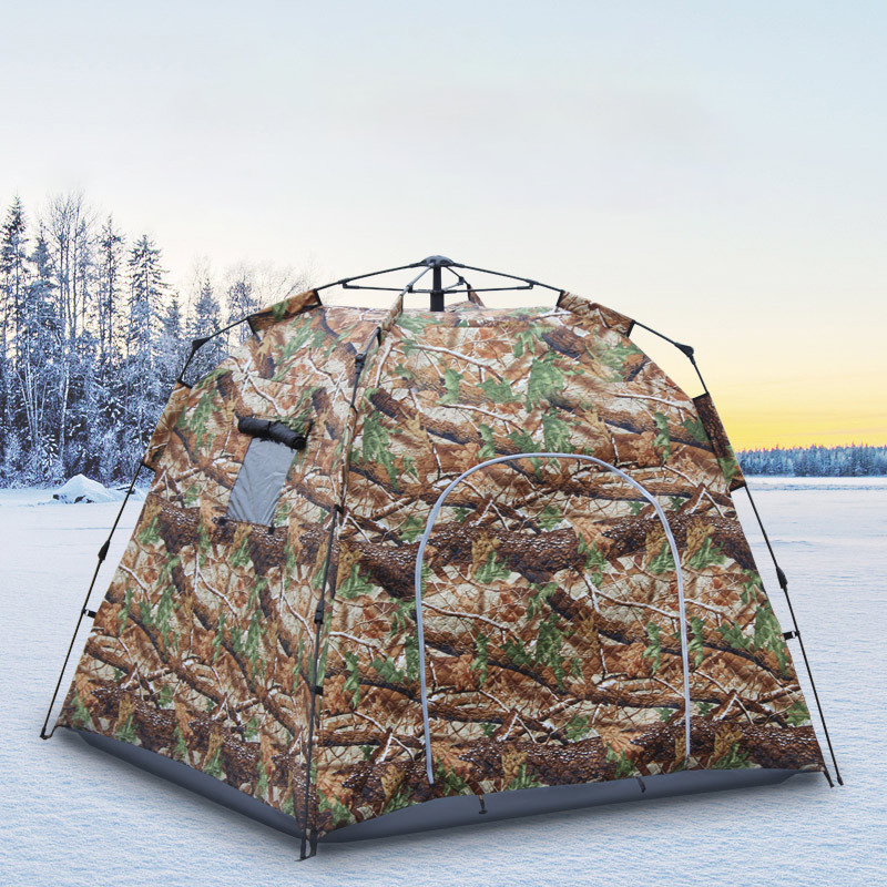 Tienda de campaña de algodón para pesca en hielo