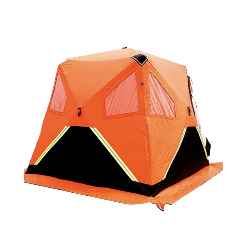 Tienda cálida para pesca en hielo completamente automática