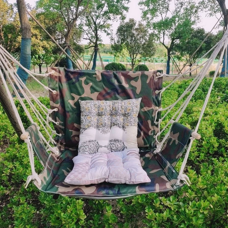 Hamaca plana y cómoda al aire libre
