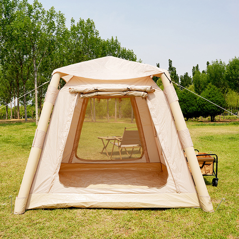 Tienda inflable de doble capa de tela Oxford
