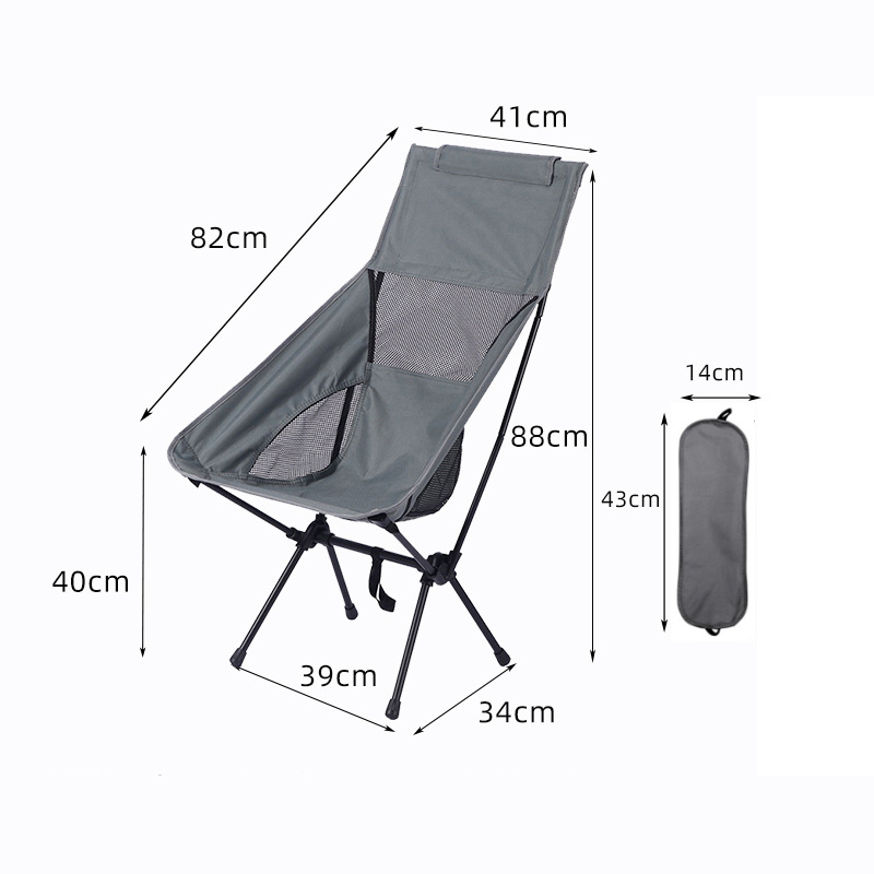 Silla espacial con respaldo