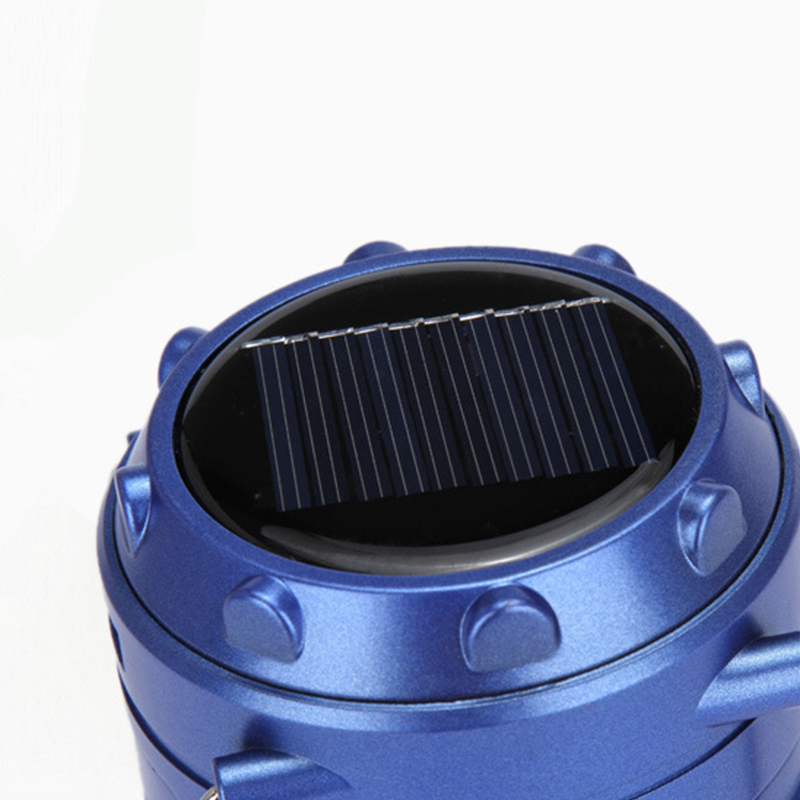 Luces solares para acampar