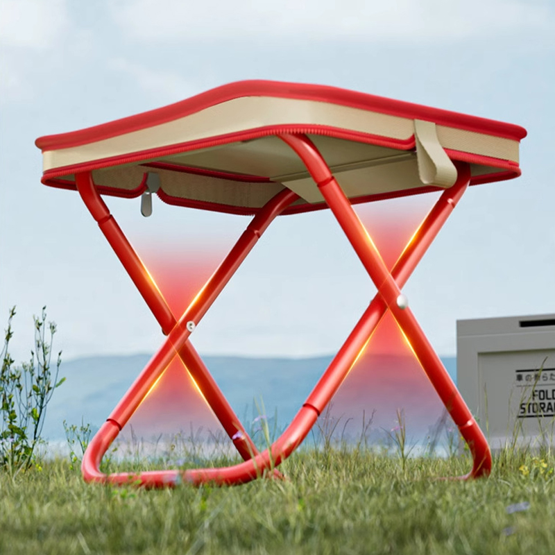 Mini silla de playa plegable
