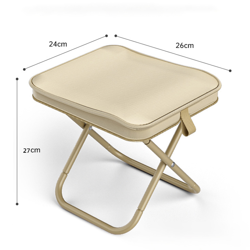 Mini silla de playa plegable