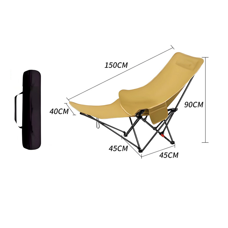 Silla de playa Moon con reposapiernas