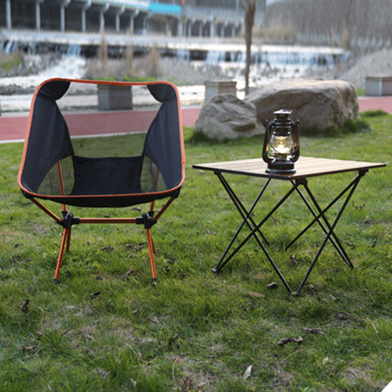 Silla lunar plegable para exteriores