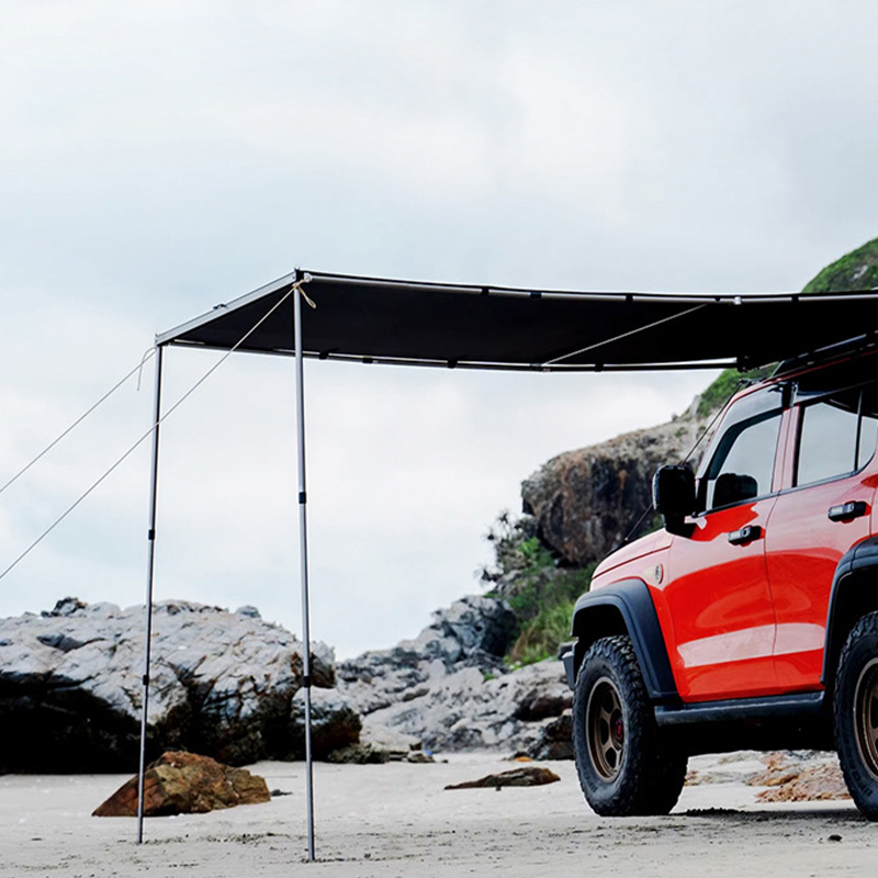 Toldo extensible automático para el lado del coche