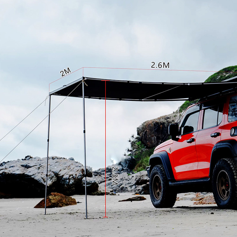 Toldo extensible automático para el lado del coche