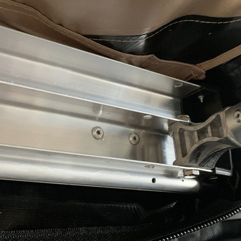 Toldo de doble cara para el lado del coche