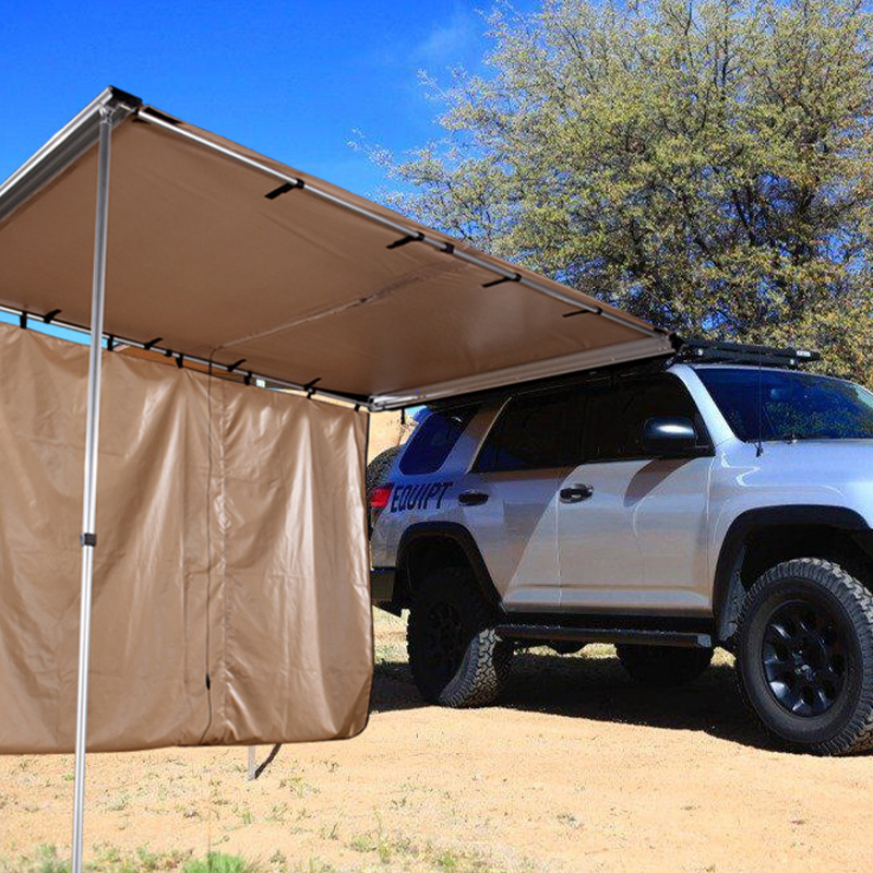 Toldo de doble cara para el lado del coche
