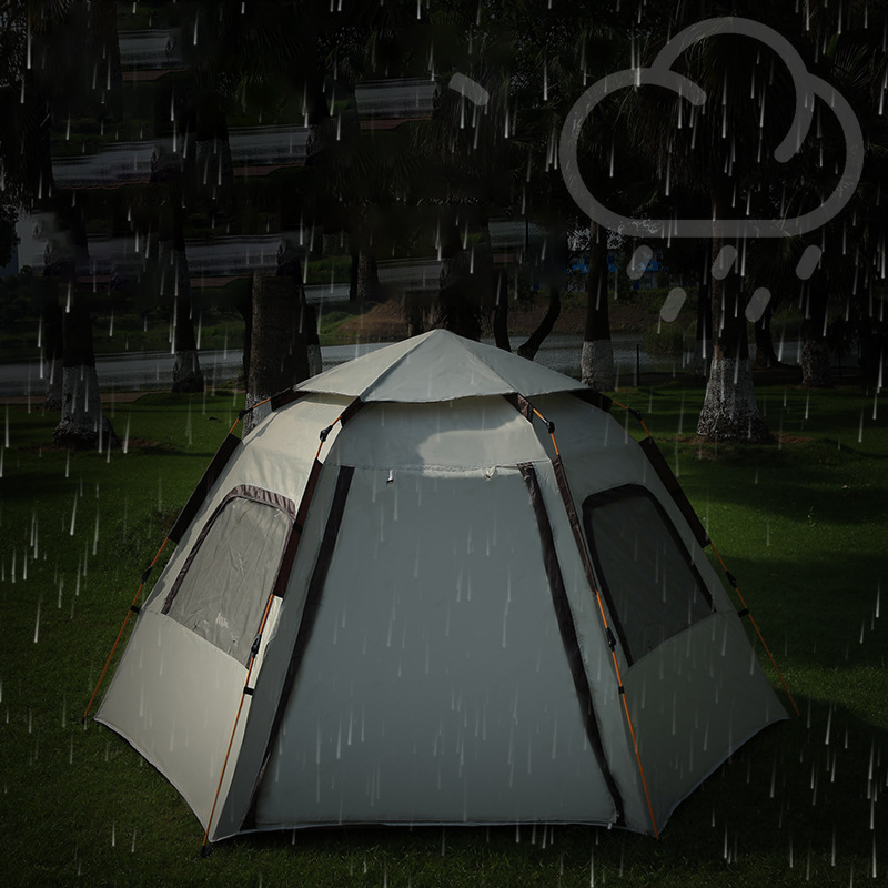 Carpa automática hexagonal de apertura rápida
