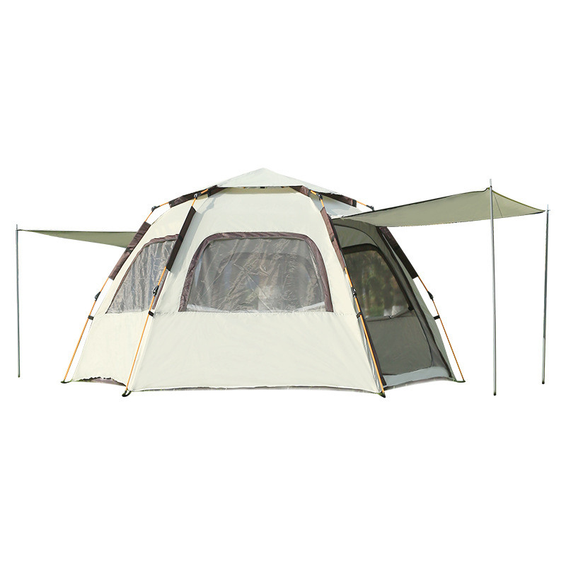 Carpa automática hexagonal de apertura rápida