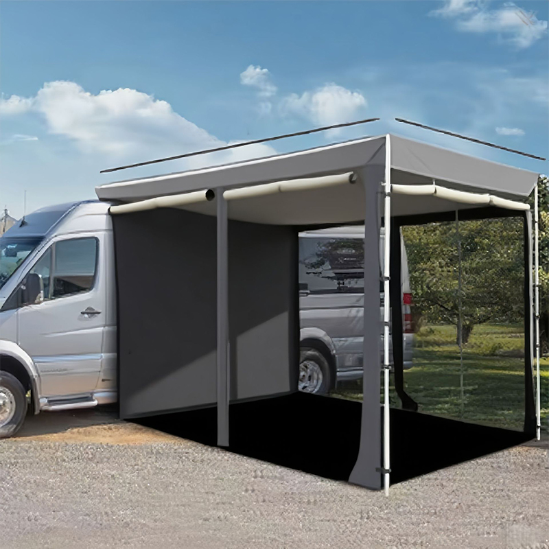 Toldo de doble cara para el lado del coche
