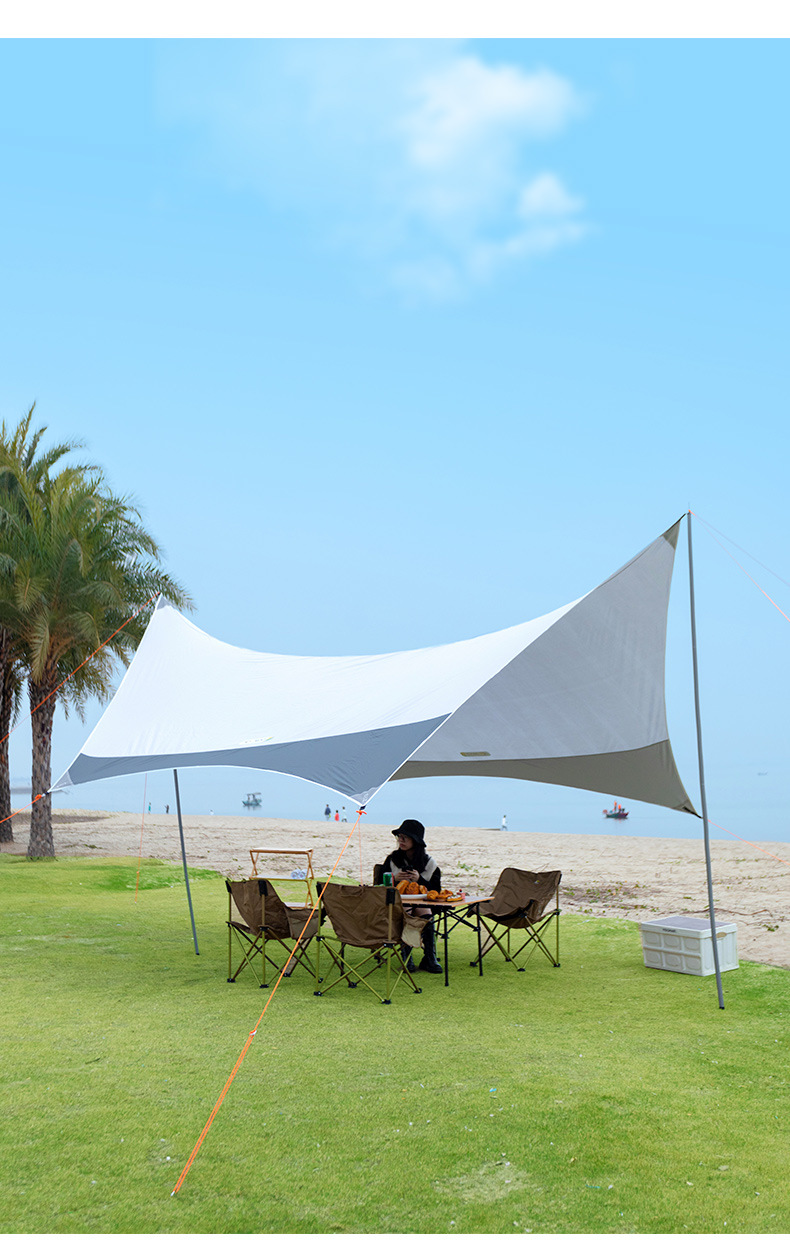 Toldo Oxford recubierto de plata