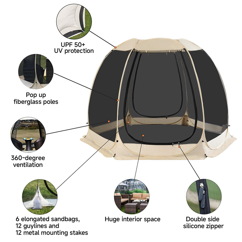 Carpa de bola de pared simple