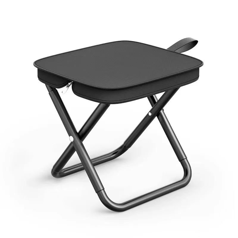 Taburete plegable con bolso