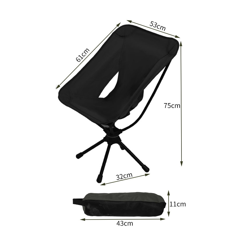 Silla de playa plegable luna