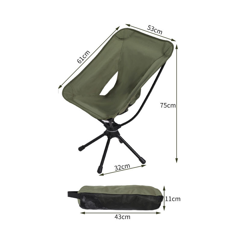 Silla de playa plegable luna