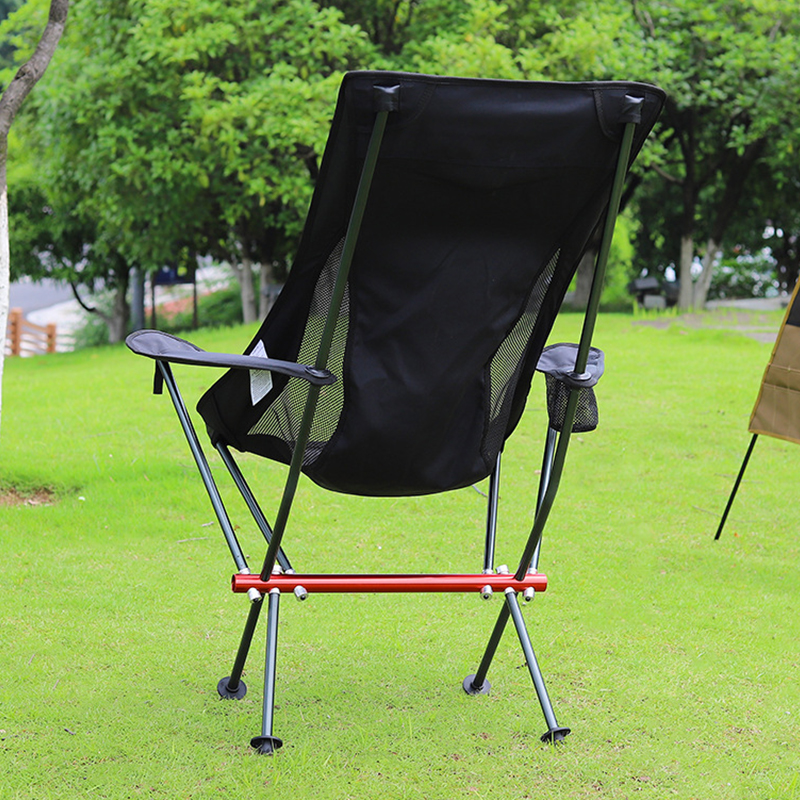 Silla plegable con reposabrazos