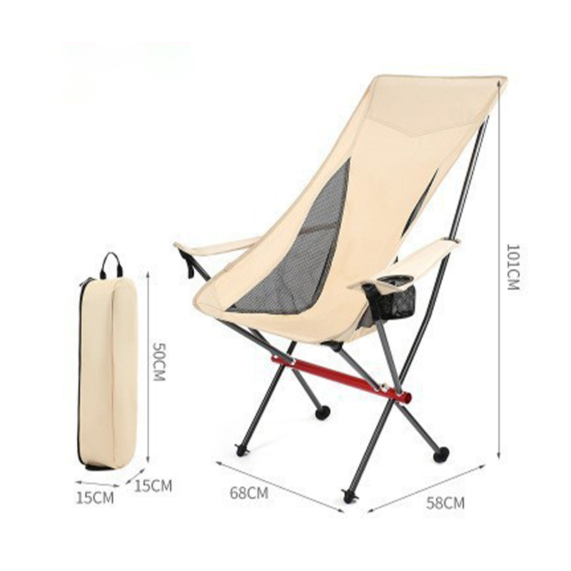 Silla plegable con reposabrazos