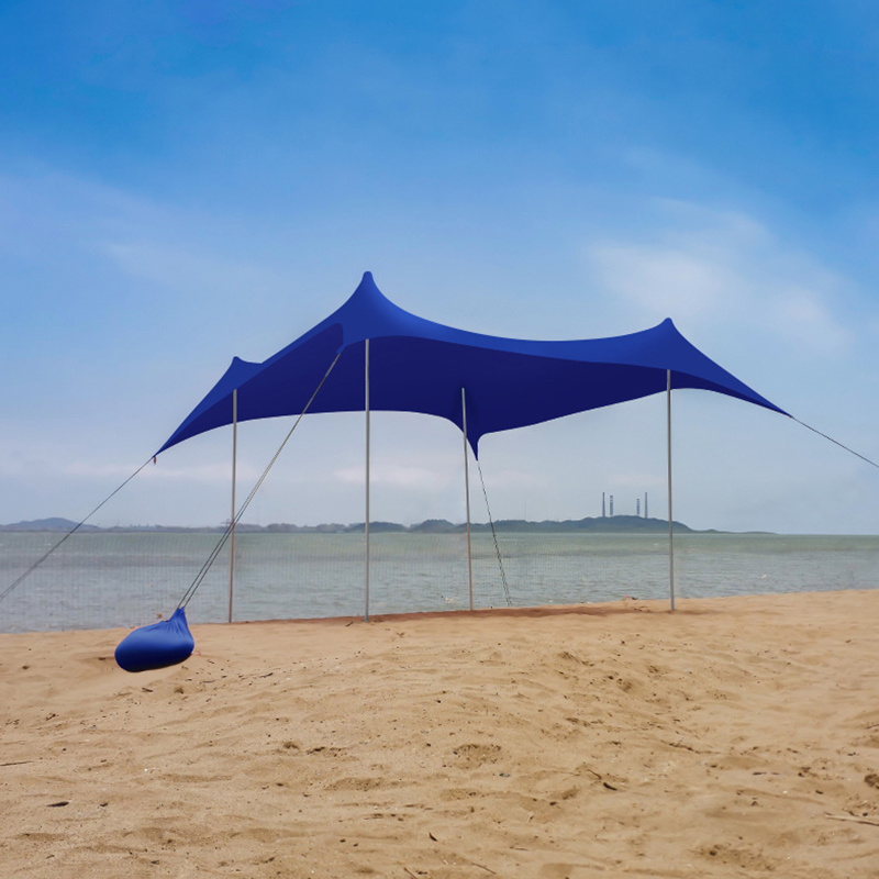 Tienda de playa de poliéster Lycra
