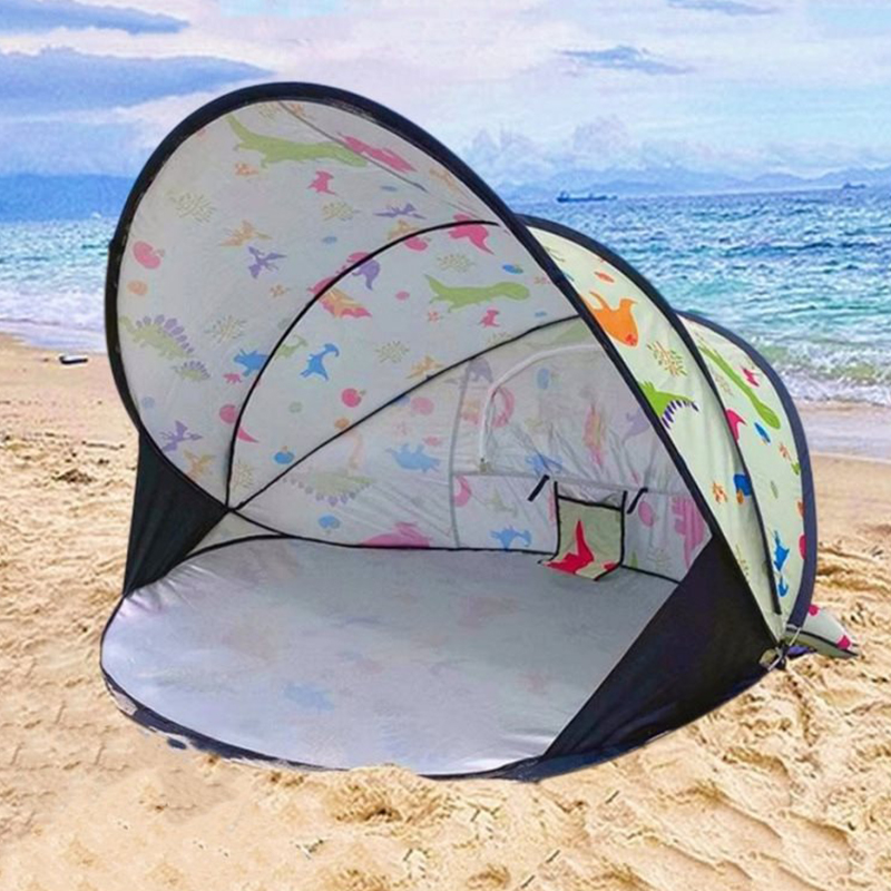 Tienda de playa de apertura rápida