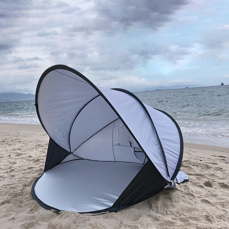 Tienda de playa de una sola capa