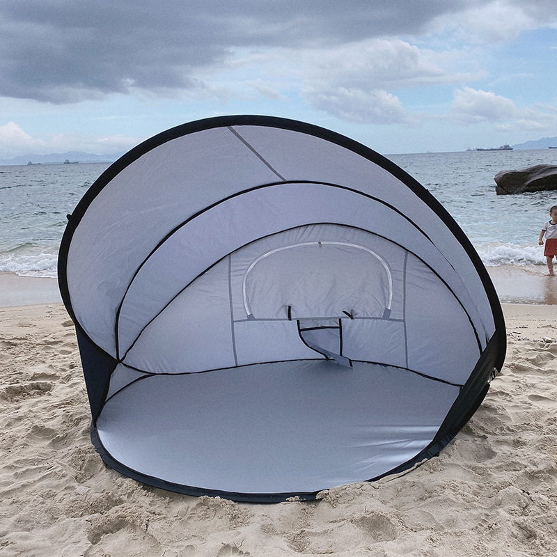 Tienda de playa de una sola capa