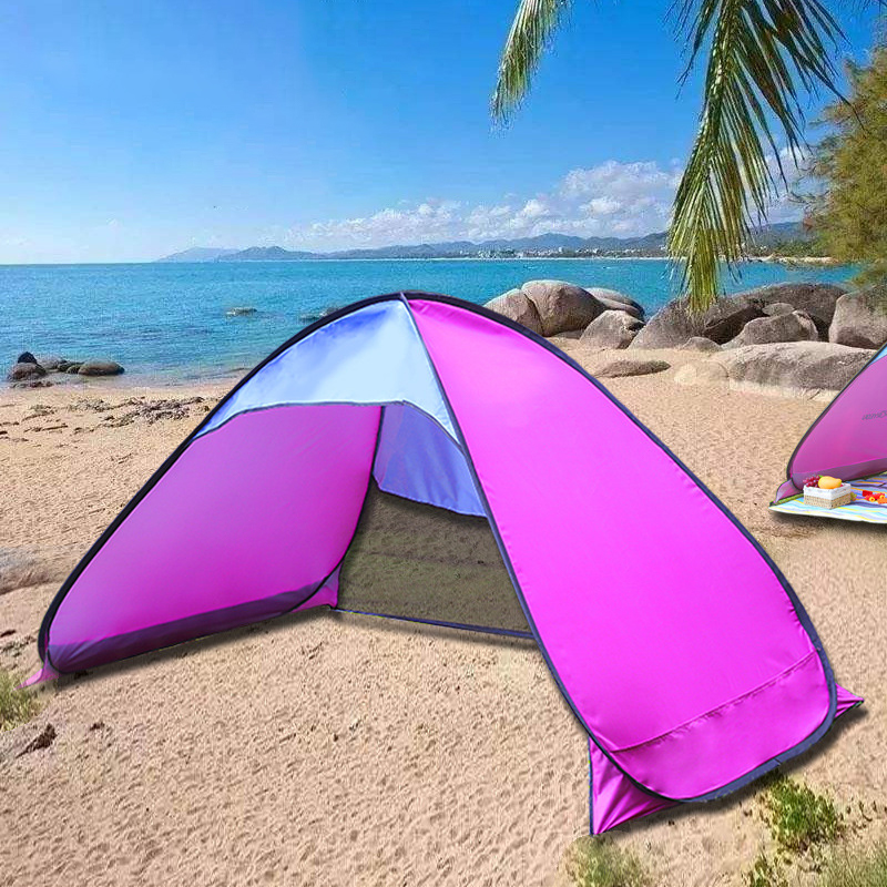 Tienda de campaña de playa de tiro rápido