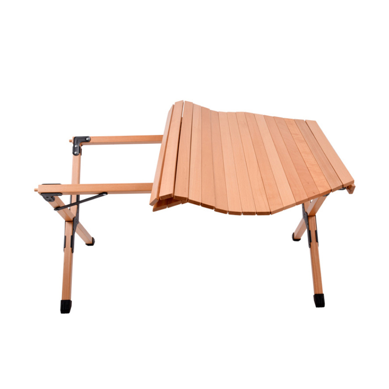 Mesa de tortilla octogonal para camping
