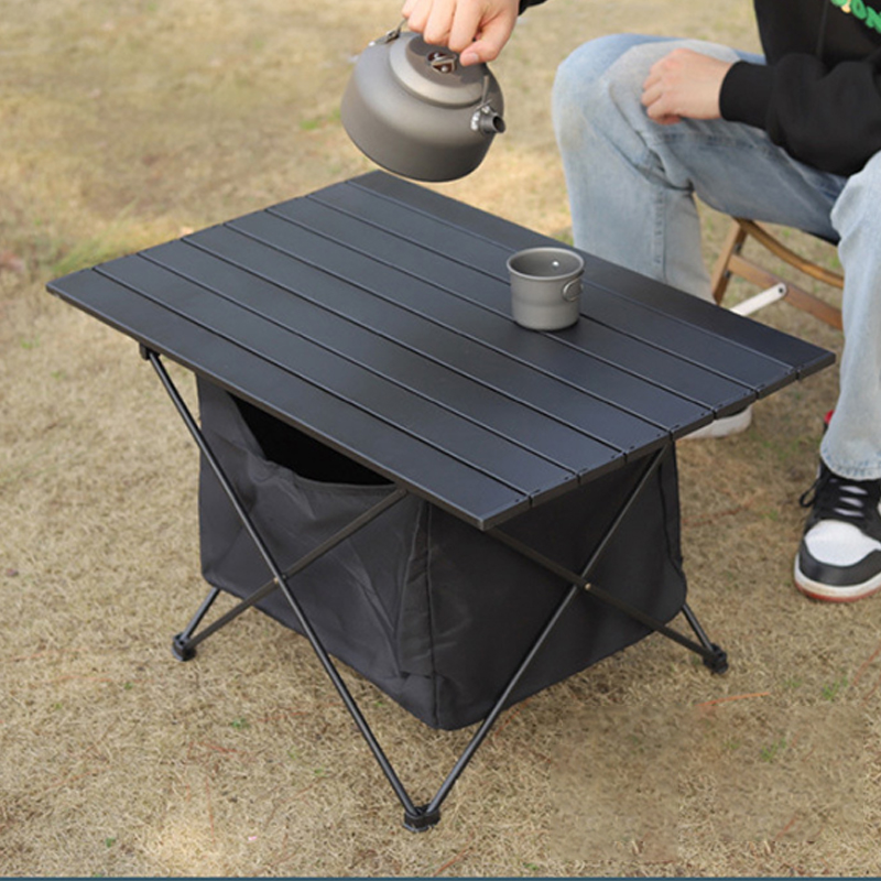 mesa plegable de aluminio